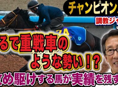 【チャンピオンズC】安田隆行元調教師が調教ジャッジ　「動き」「時計」「調教過程」を採点しピックアップした5頭を発表！《東スポ競馬ニュース》