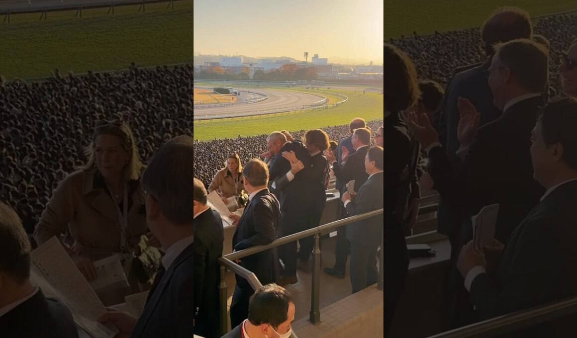 カランダガン関係者の喜びの瞬間 #カランダガン #ジャパンカップ #マスカレードボール