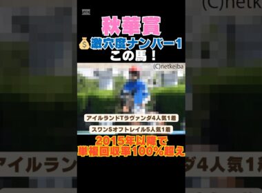 【秋華賞2025】激穴度ナンバー1はこの馬💰2015年以降で単複回収率100％超え！ #秋華賞 #競馬予想 #テレサ