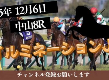 【イルミネーションJS 2025】12/6 中山8R ラガマフィンの競馬予想