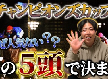 【チャンピオンズＣ 2025】買いたい馬は５頭のみ！？その内４頭は穴馬です