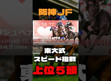 【阪神ジュベナイルフィリーズ２０２５】東大式スピード指数による競馬予想