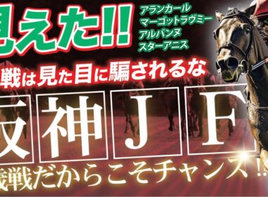 阪神ＪＦ 2025【予想/穴馬】２歳Ｇ１は「絶対に見た目に騙されるな！」混戦の２歳戦だから「☆あの馬」しかいない！