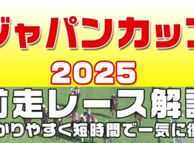 【ジャパンカップ2025】参考レース解説。ジャパンカップ2025登録馬のこれまでのレースぶりを競馬初心者にも分かりやすい解説で振り返りました。