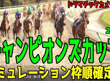 【チャンピオンズカップ2025・予想】シミュレーション枠順確定版【ドラマチックカメラVer.】過去10年1番人気が4勝！様々なデータを駆使した予想をお届けする！！【チャンピオンズC】