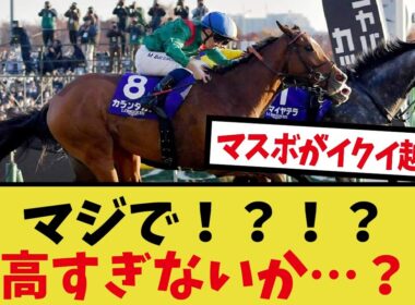 「ジャパンカップのレーティング発表！！」に対するみんなの反応集