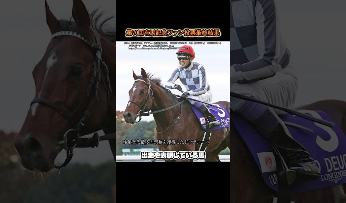 2025年有馬記念ファン投票上位10頭を簡単に紹介（出走を表明している馬上位10頭）#shorts #競馬 #馬 #有馬記念 #レガレイラ #ミュージアムマイル #ダノンデサイル #ジャスティンパレス