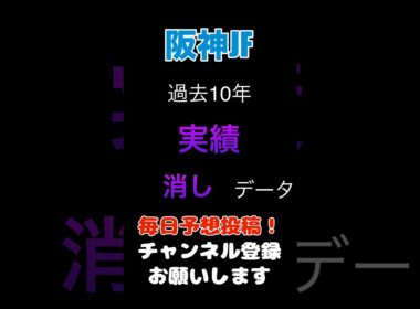【阪神ジュベナイルフィリーズ2025】キャリア実績からの消しデータ！#阪神ジュベナイルフィリーズ #競馬予想 #馬券