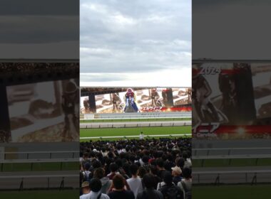 秋華賞ファンファーレ直前に京都競馬場に流れた映像