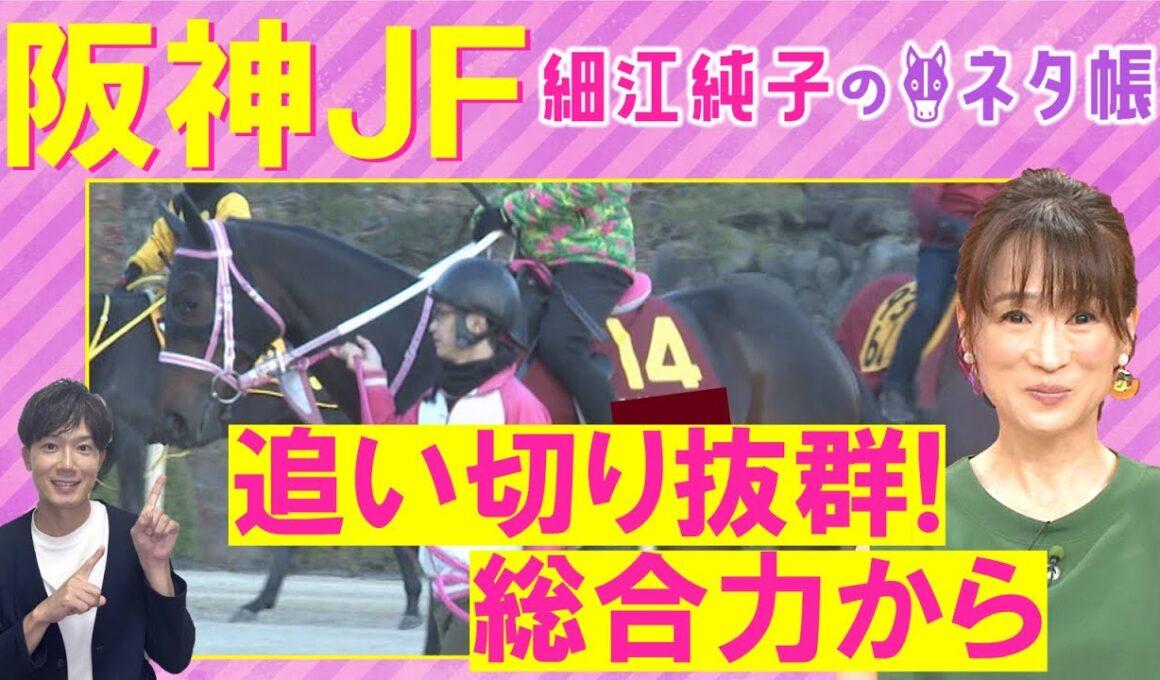 「パワフルでダイナミック！」アランカール、アルバンヌ、マーゴットラヴミー・・・阪神ジュベナイルフィリーズ(ＧⅠ)を元ジョッキーの細江純子さんが徹底解説！＜細江純子のネタ帳＞