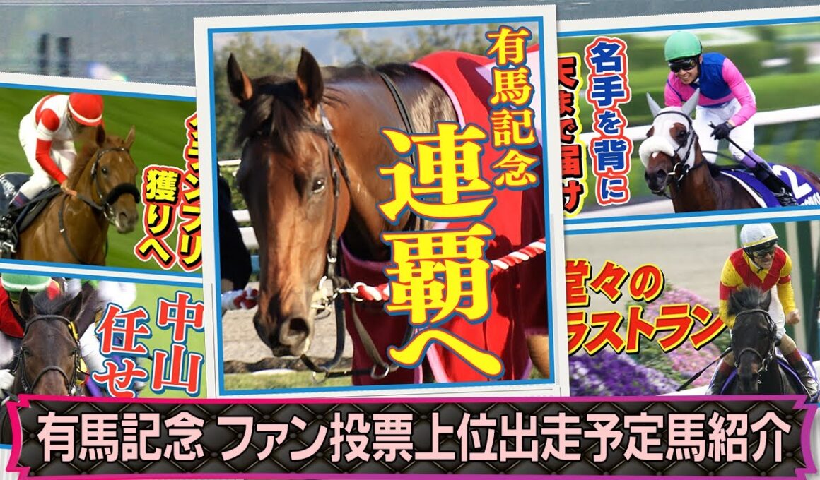 【2025有馬記念】有馬記念ファン投票上位出走予定馬紹介 | JRA公式