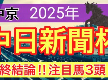 【中日新聞杯2025】蓮の競馬予想(最終結論)〜チャンピオンズCは注目馬3頭中2頭好走