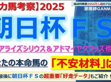 【朝日杯フューチュリティステークス2025 有力馬考察】リアライズシリウス＆アドマイヤクワッズ他 人気馬5頭を徹底考察！