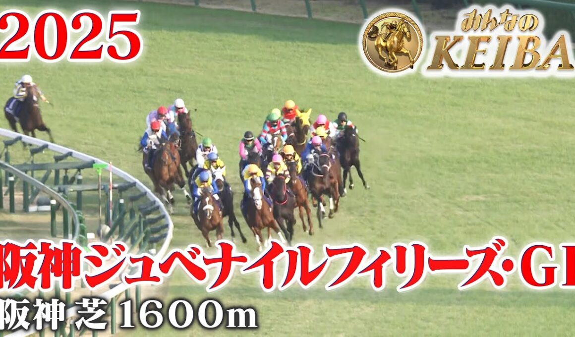 【阪神ジュベナイルフィリーズ・GⅠ】阪神JF 阪神 芝 1600m 2025 レース  【みんなのKEIBA】