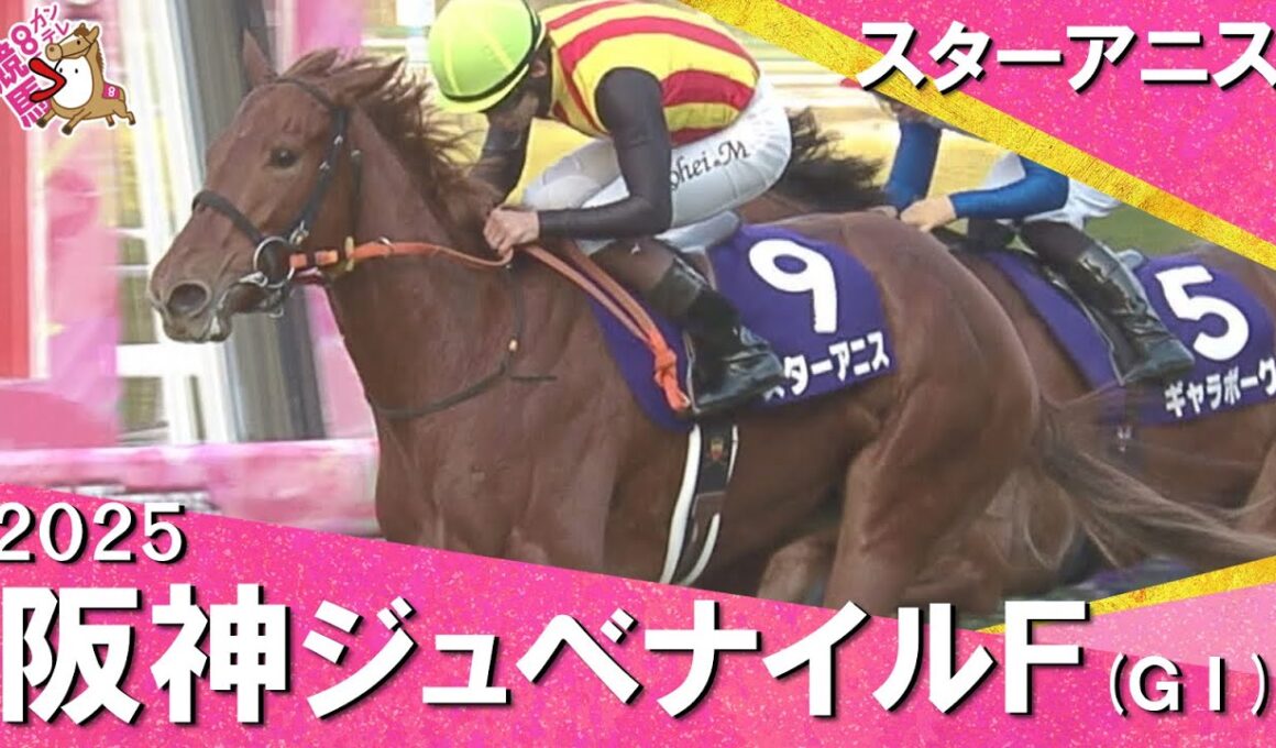 2025年阪神ジュベナイルフィリーズ(ＧⅠ)  スターアニス　実況：川島壮雄【カンテレ公式】