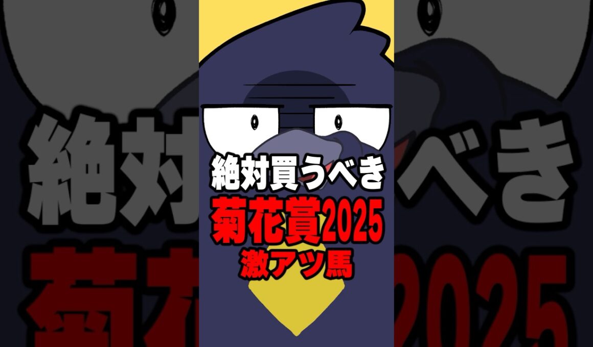 【菊花賞2025】絶対買うべき馬を無料で公開#競馬 #菊花賞2025