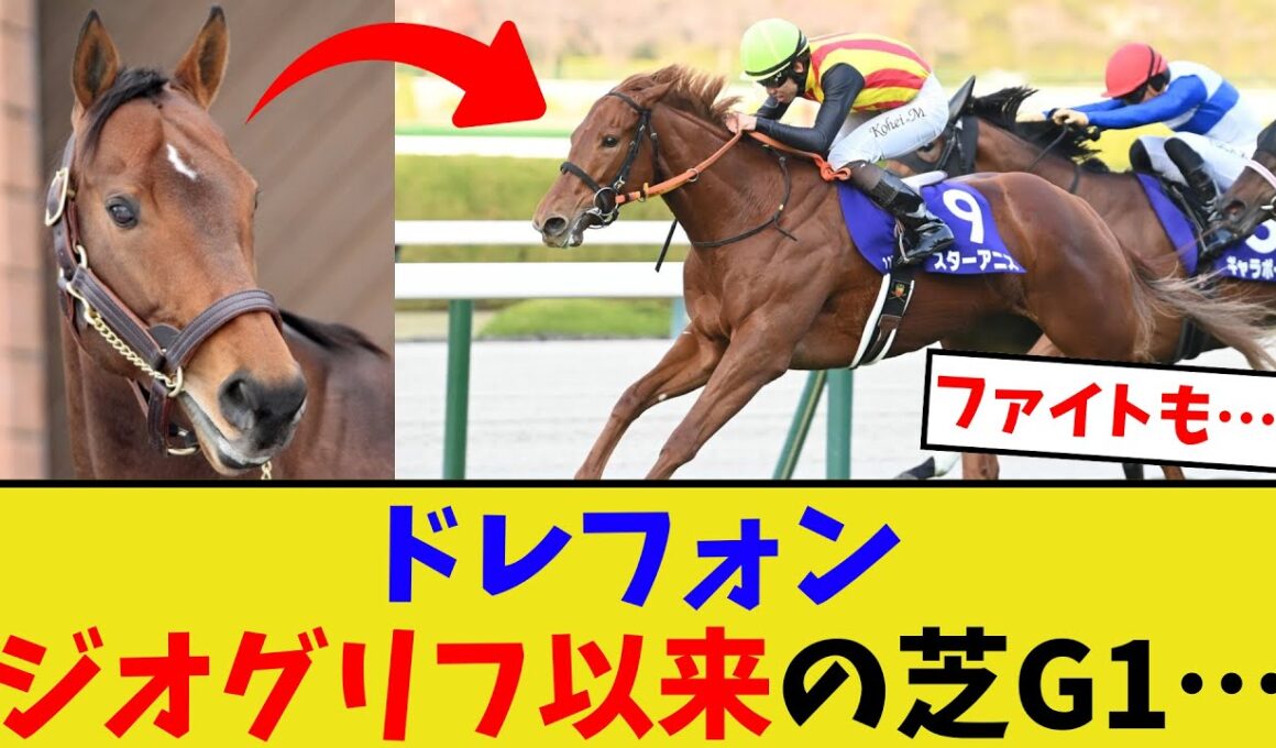 ドレフォンの種牡馬成績がヤバい…【競馬反応集】
