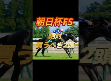朝日杯フューチュリティステークス2025 絶対買うべき2頭紹介