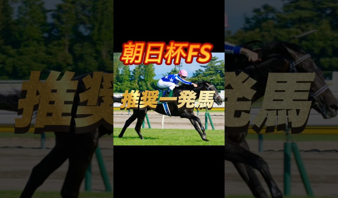朝日杯フューチュリティステークス2025 推奨一発馬を紹介