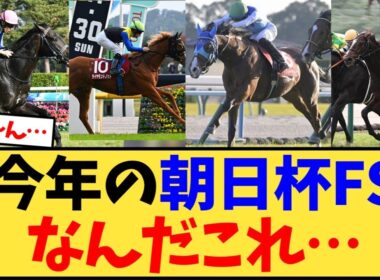 今年の朝日杯FSなんだこれ…【競馬反応集】