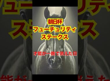 朝日杯フューチュリティステークス才能が一晩で消えた日  #競馬 #阪神競馬 #朝日杯フューチュリティステークス #重賞予想 #競馬予想 #無料予想 #競馬好き #馬券 #馬券生活 #競馬情報