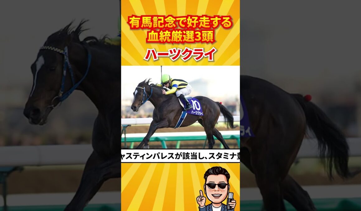 【競馬予想】有馬記念で好走する血統厳選3頭！#有馬記念#競馬予想 #shorts