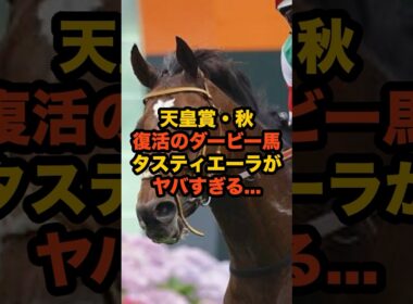 香港制覇のタスティエーラ、天皇賞秋で再び魅せるか…#競馬 #天皇賞 #天皇賞秋 #タスティエーラ