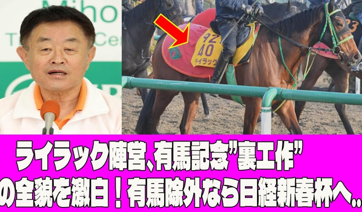 【独占情報】ライラック陣営、有馬記念”裏工作”の全貌を激白！有馬除外なら日経新春杯へ...