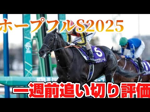 ホープフルステークス2025 一週前追い切り評価