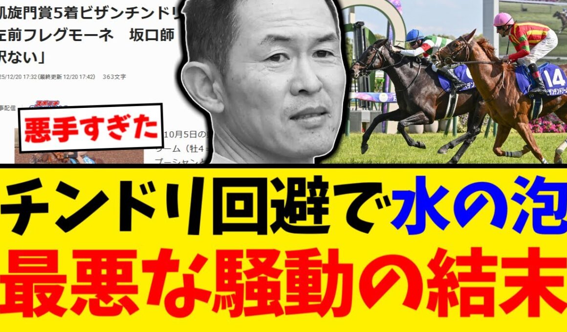 【悲報】キムテツの策、完全に無に。ビザンチンドリーム有馬回避で「結局何だったん？」と批判殺到【競馬反応集】【2ch】
