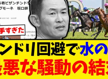 【悲報】キムテツの策、完全に無に。ビザンチンドリーム有馬回避で「結局何だったん？」と批判殺到【競馬反応集】【2ch】