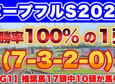 【ホープフルS2025】2歳G1で波乱があるならここ！データから紐解く最も信頼できる一頭！