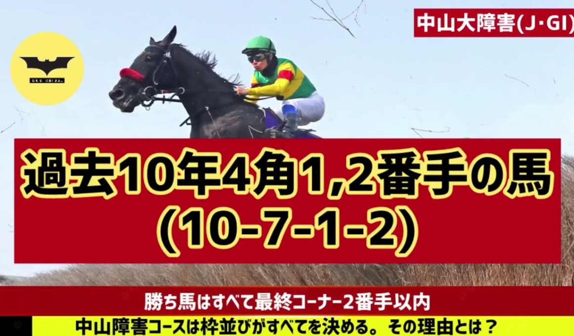 2025 中山大障害(J･GI) 考察