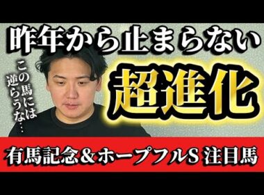 【有馬記念2025】【ホープフルS2025】いよいよ有馬記念！！昨年よりも進化したこの馬は外せない⁉︎【予想】