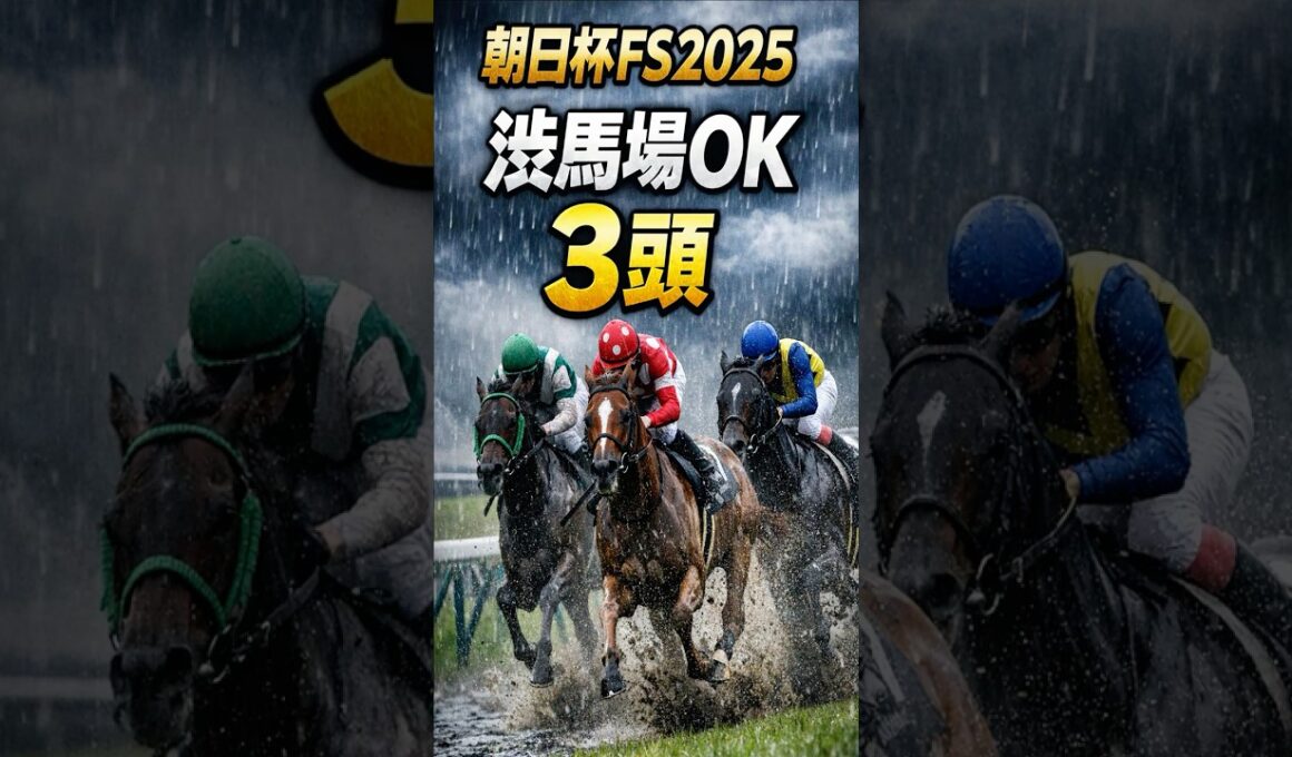 朝日杯FS2025｜道悪で評価を上げたい注目3頭