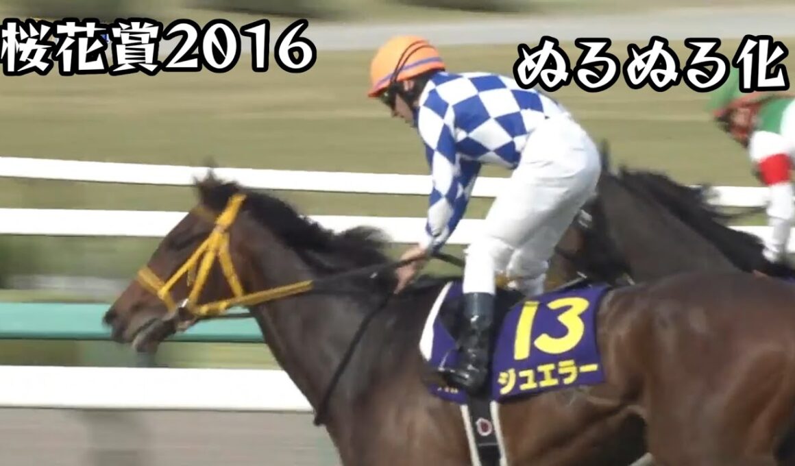 ジュエラー 桜花賞 2016 ぬるぬる化で見よう conv to 60fps