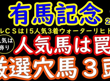 【有馬記念2025】｜人気は飾り！過去レース徹底検証で桜花が選ぶ激走必至の厳選穴馬3頭を完全公開｜【Dark Horse Picks】