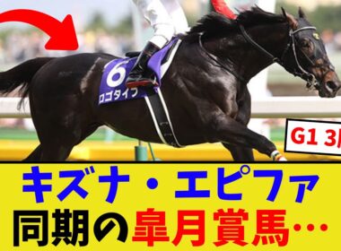 キズナ、エピファネイアと同期の皐月賞馬です【競馬反応集】