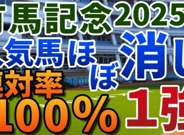 有馬記念2025【絶対軸1頭】公開！レガレイラでもダノンデサイルでもない！人気馬ほぼ危険で信頼度断然の１強は？