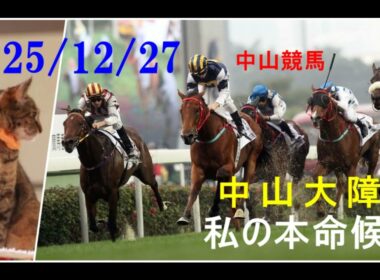2025/12/27　中山競馬　中山大障害（Ｊ・ＧⅠ）私の本命候補