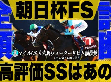 【たったの７分で全てが分かる】４強の順位付け｜消したい人気馬｜雨で激走する穴馬など徹底独自解説！！＜朝日杯フューチュリティステークス2025＞