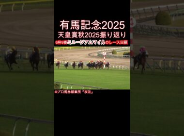 有馬記念2025｜ミュージアムマイルの“意外と見逃されがちな弱点”を天皇賞秋から徹底分析