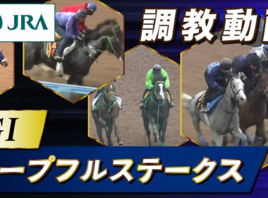 【調教動画】2025年 ホープフルステークス｜JRA公式