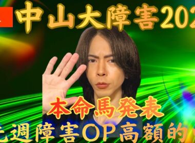 【G1】中山大障害2025！障害馬たちのグランプリレース！