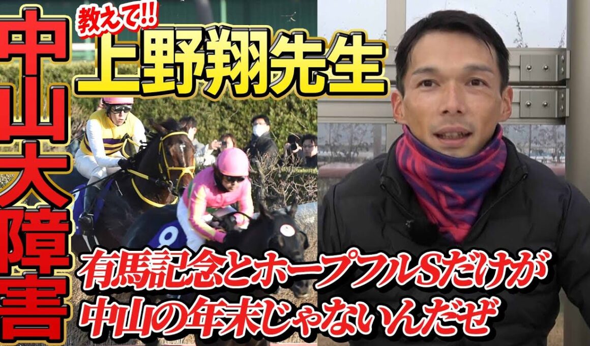 【中山大障害2025】日本で最もタフなコースに障害界の一流メンバーが挑む！上野翔騎手がレースのポイント・見どころ全部教えます！《東スポ競馬》