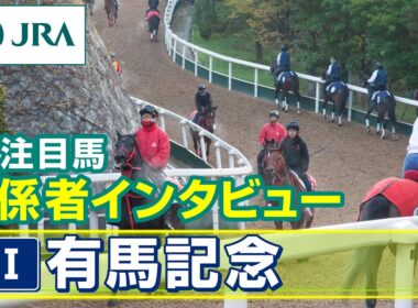 【注目馬 関係者インタビュー】2025年 有馬記念｜JRA公式