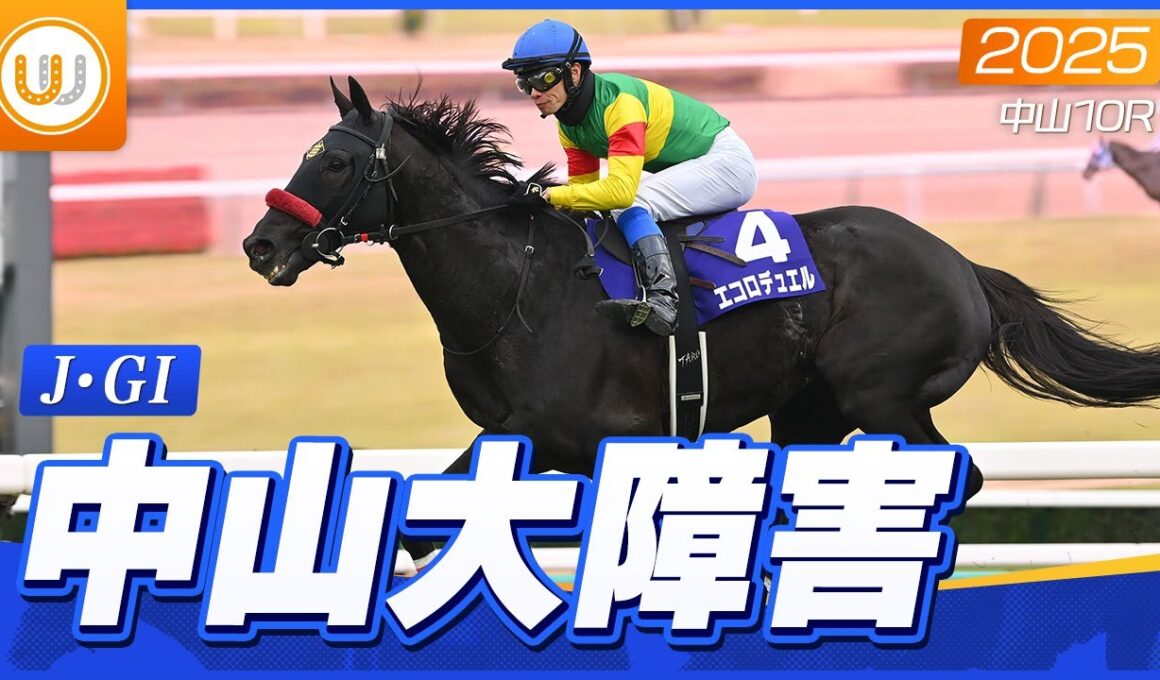 【レース映像】中山10R 中山大障害（J・GI）｜エコロデュエル（草野太郎）｜ウイニング競馬