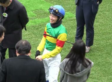 【中山大障害2025】 和気あいあいの障害GⅠのパドック 現地映像 エコロデュエル