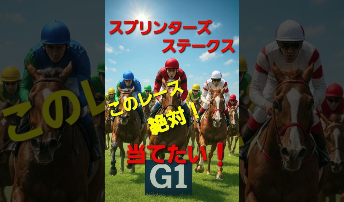スプリンターズステークス　この指数表で鉄板軸馬を決めろ！　絶対当てたい　 #競馬 #shorts