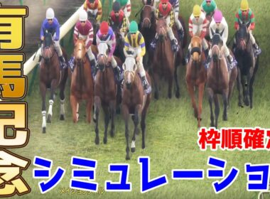 枠順確定！【有馬記念2025・予想】シミュレーション 昨年の覇者で牝馬初連覇を狙うレガレイラは3枠5番！昨年のダービー馬ダノンデサイルは5枠9番！天皇賞(秋)で2着のミュージアムマイルは2枠4番！
